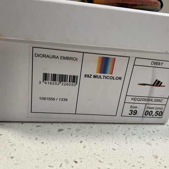 Dior d way rainbow slides - Picture 6 of 6